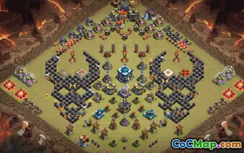 town hall 13, funny/progress base layout #35809