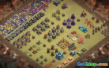 Top Town Hall 13 Base Layouts for Clans #34684