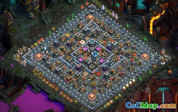 town hall 13, trophy/farming base layout #37692
