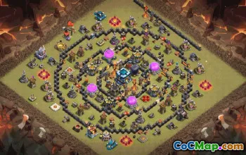 Top Town Hall 13 Base Layouts for Clash of Clans #35149