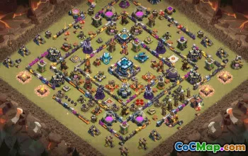 Copy Base Layout TH13 for Clash of Clans #34116