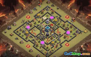 Town Hall 13 Base Layouts: Copy Link #34147