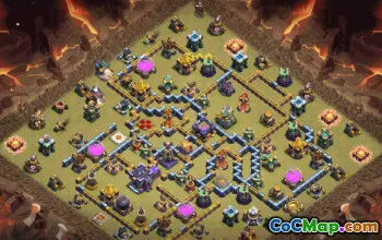 Town Hall 13 Base Layouts - Copyable Link #34229