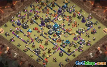 Copy Town Hall 13 Base Layouts #34238