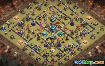 Copy Base Layout for Town Hall 13 #34255