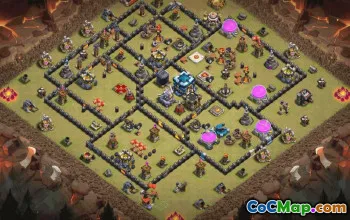 Town Hall 13 Base Layouts Copy #34335