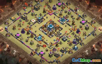 Copyable TH13 Base Layout for CoC #34404