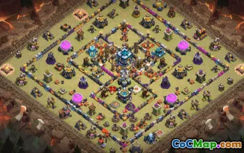 Top Town Hall 13 Base Layouts for Clash of Clans #34555