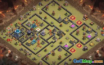 Top TH13 Base Layouts with Copy Links #34626