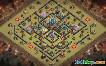 Top TH13 Clash of Clans Base Layouts with Link #34648