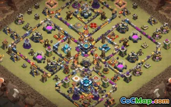 Top Town Hall 13 Base Layouts for Clash of Clans #34768