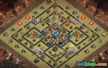 Top Clash of Clans TH13 Base Layouts #34807