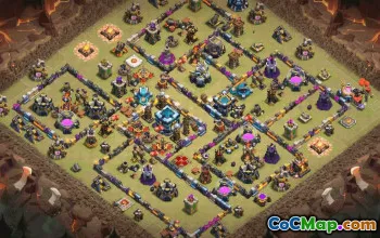 Top Town Hall 13 Base Layouts for Clash of Clans #34917