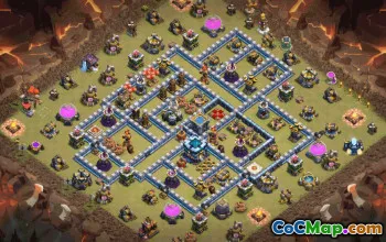 Best Trophy and War Base Layout for TH13 #34986