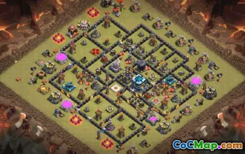 Top CoC Town Hall 13 Base Layouts #35020
