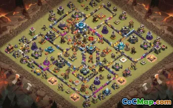 Top Town Hall 13 Base Layouts with Link #35022