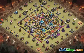 Top Clash of Clans TH13 Base Layouts & Links #35024