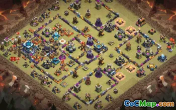 Top Town Hall 13 Base Layouts to Copy #35026