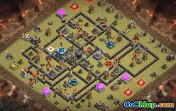 Top Town Hall 13 Base Layouts with Copy Links #35152