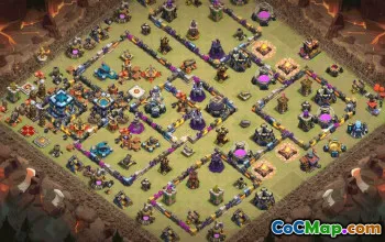 Top TH13 Clash of Clans Base Layouts #35212