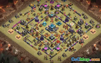 Top Town Hall 13 Base Layouts with Link #35213