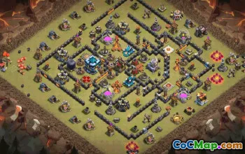 Top TH13 Clash of Clans Base Layouts to Copy #35329