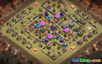 Best CoC Town Hall 13 Base Layouts & Maps #35351