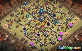 Top Clash of Clans TH13 Base Layouts & Links #35357