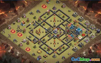 Top Town Hall 13 Base Layouts with Copy Links #35421