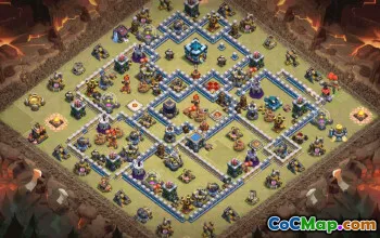 Top TH13 Base Layouts with Copy Links #35481