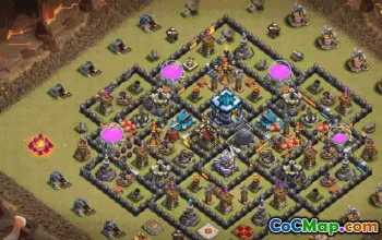 Top Town Hall 13 Base Layouts with Links #35561