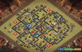 Best Town Hall 13 Base Layouts with Copy Link #35640
