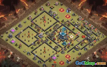 Top Town Hall 13 Base Layouts for Clash of Clans #35689