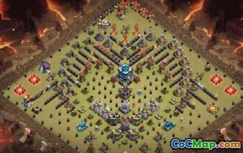 Top Town Hall 13 Clash of Clans Base Layouts #35800