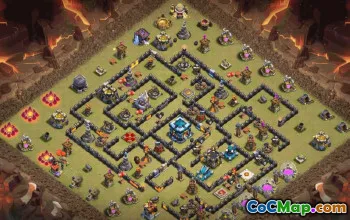 Copy Town Hall 13 Base Layouts for Clash of Clans #35897