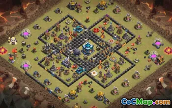 Top Town Hall 13 Base Layouts with Copy Links #35936