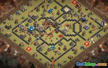 Top TH13 Base Layouts with Copy Links #36201