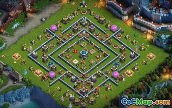 Top Town Hall 13 Base Layouts & Maps #36756
