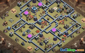 Top Town Hall 13 Base Layouts & Links #37021