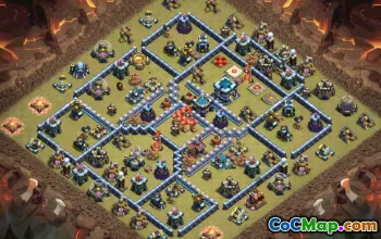 Top Town Hall 13 Base Layouts & Maps #37038