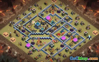 Copy TH13 Base Layouts for Clash of Clans #37115