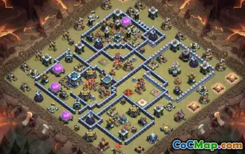 Top Clash of Clans TH13 Base Layouts & Links #37506