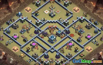 Top Town Hall 13 Base Layouts with Copy Links #37507