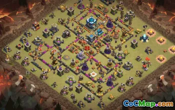Best Town Hall 13 Base Layouts to Copy #37546
