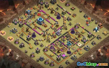 Top Town Hall 13 Base Layouts with Copy Links #37556