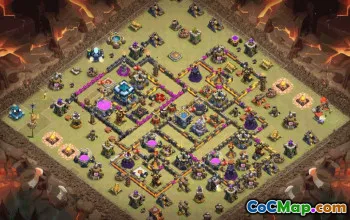 Top Town Hall 13 Base Layouts for Clash of Clans #37565