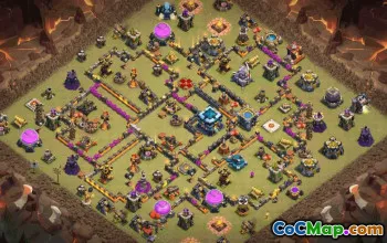 Best Town Hall 13 Base Layouts with Copy Links #37573