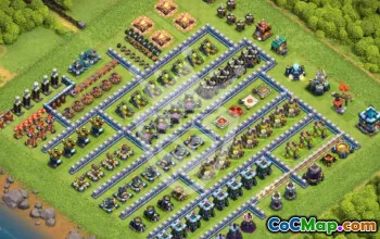 Copy TH13 Base Layouts for Clash of Clans #44840