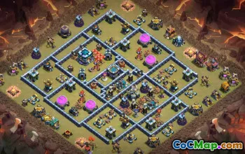 Best Town Hall 13 Base Layouts & Maps #46038