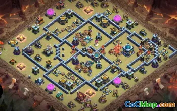 Top Town Hall 13 Base Layouts with Links #46051